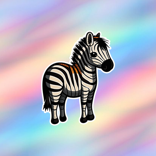 Zebra Single Sticker